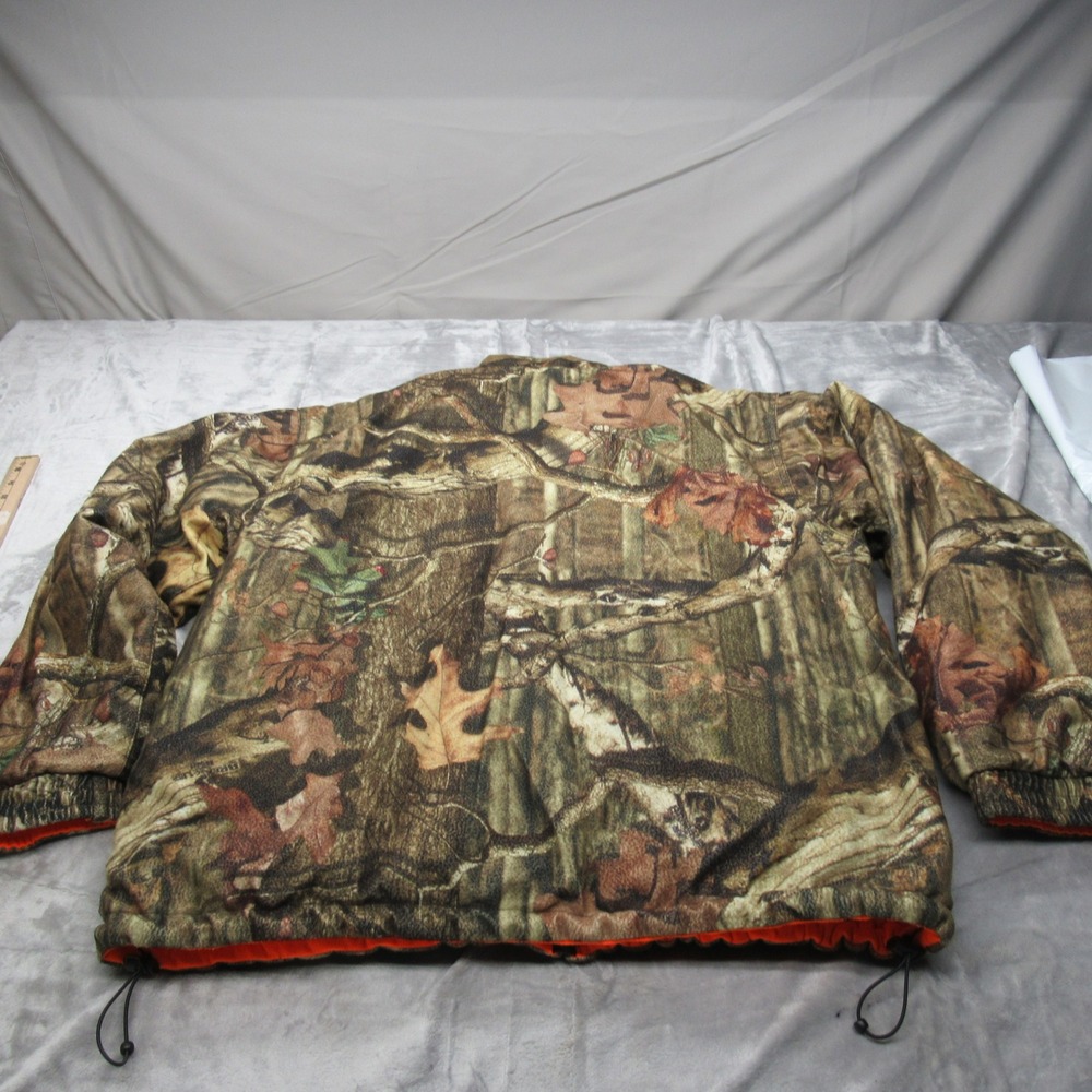 Yukon Realtree Jacket Mens XL Camo‎ Fleece Lined Reversible Insulated Hunting